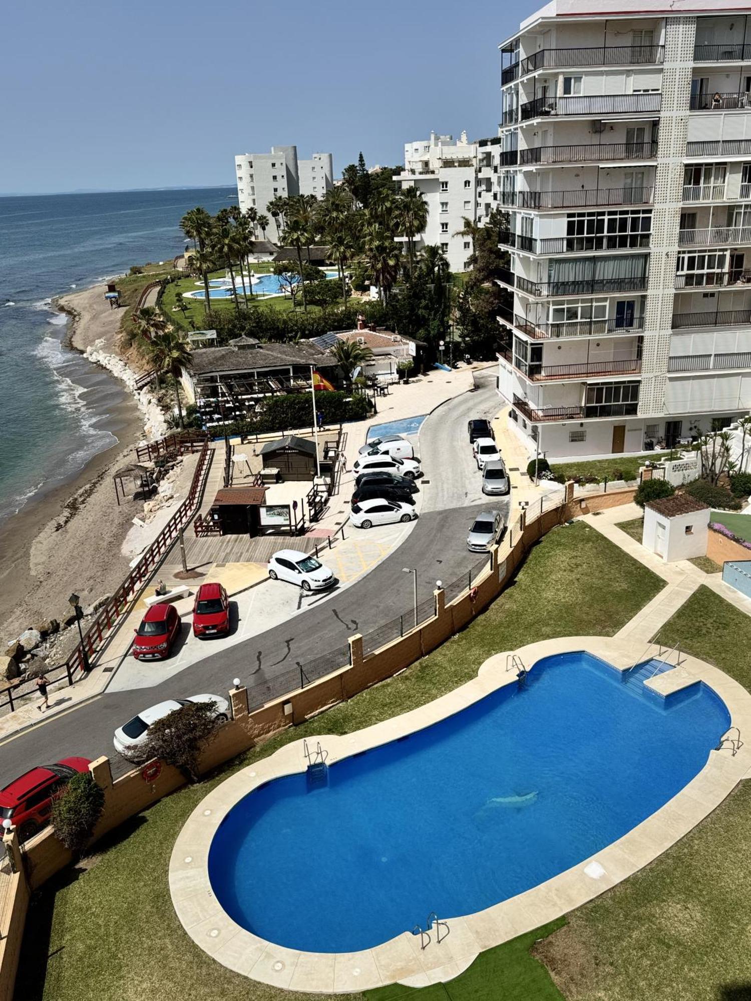 Beachfront Studio ,The View Calahonda, Panoramic Sea Views Sitio de Calahonda Buitenkant foto
